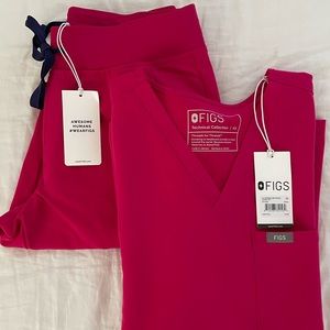 Ultra Rose **LIMITED EDITION** Scrub Top & Bottom